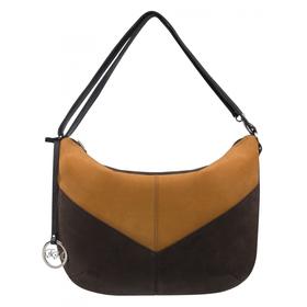 

Сумка женская, н/замша, молния, цвет загар-коричневый 340x270x45