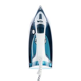 

Утюг Centek CT-2327 BLUE, 2600 Вт, керамическая подошва, 380 мл, бело-голубой