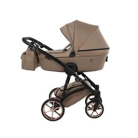 

Коляска детская 2в1 JUNAMA TERMO LINE TEX JTLT-01, цвет ткань кофе/рама черная