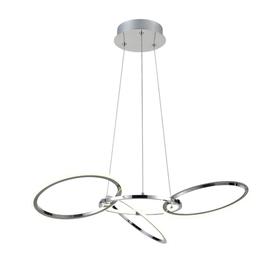 

Люстра Punto, 53Вт LED, 4000K, 3700lm, цвет хром
