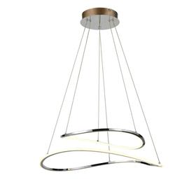 

Люстра Gusto, 60Вт LED, 4000K, 4200lm, цвет хром