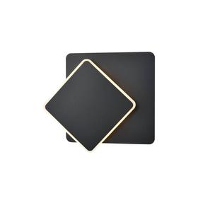 

Бра Ruto, 8Вт LED, 4000K, 500lm, цвет чёрный