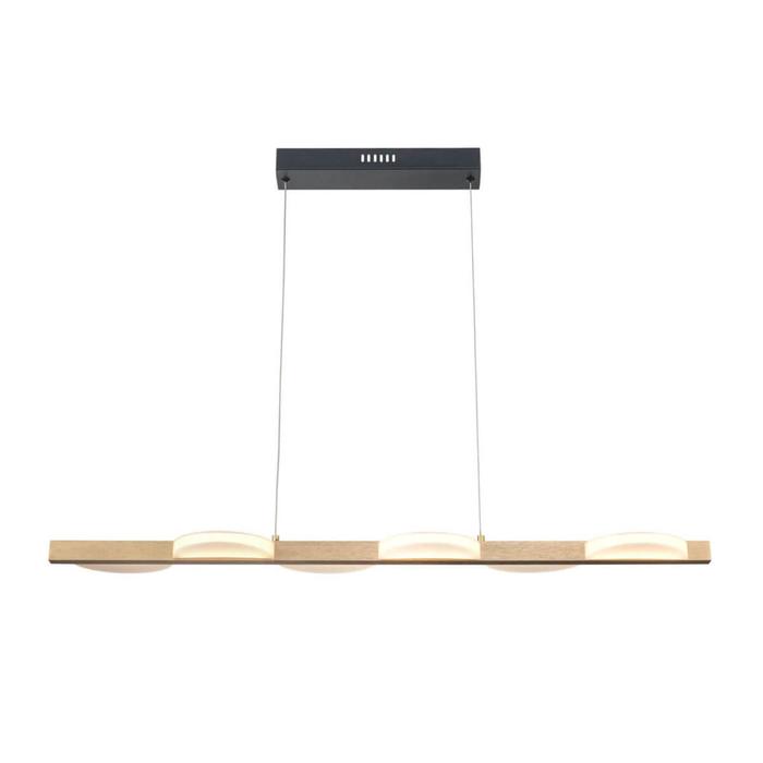 

Светильник Drop, 48Вт LED, 3000K, 2880лм, цвет чёрный, шампань