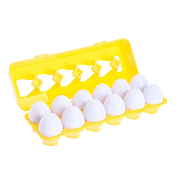 Развивающий набор «Сортер яйца» фрукты