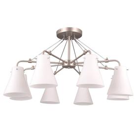

Люстра Fedele, 8x40Вт E14 , цвет серебро
