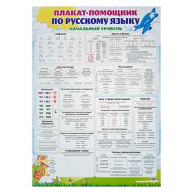 

Плакат "Плакат-помощник по русскому языку", А2