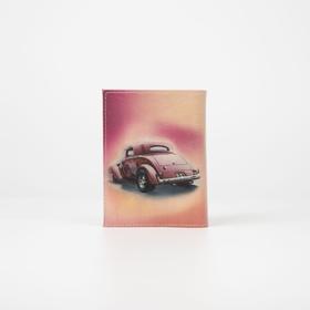 

Обложка для автодокументов, цвет красный, «Red Car»