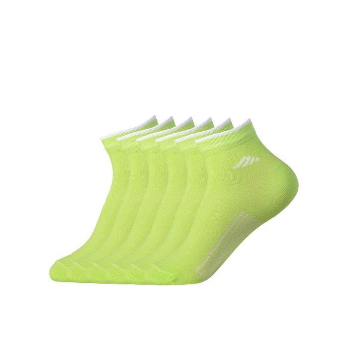 Набор подростковых носков, размер размер 20-22, 6 пар, цвет фисташковый