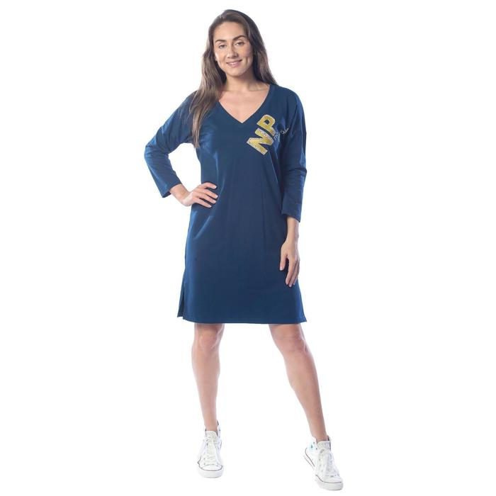 фото Платье женское, размер 48, цвет синий klery