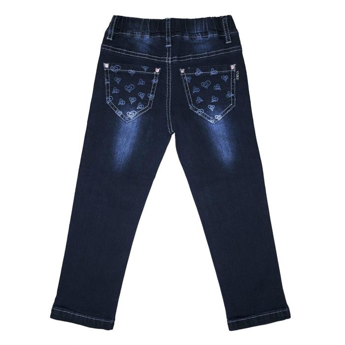 фото Джинсы для девочек, рост 98 см yuke jeans