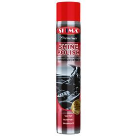 

Полироль пластика SHIMA PREMIUM SHINE POLISH глянец, кофе, аэрозоль, 1 л