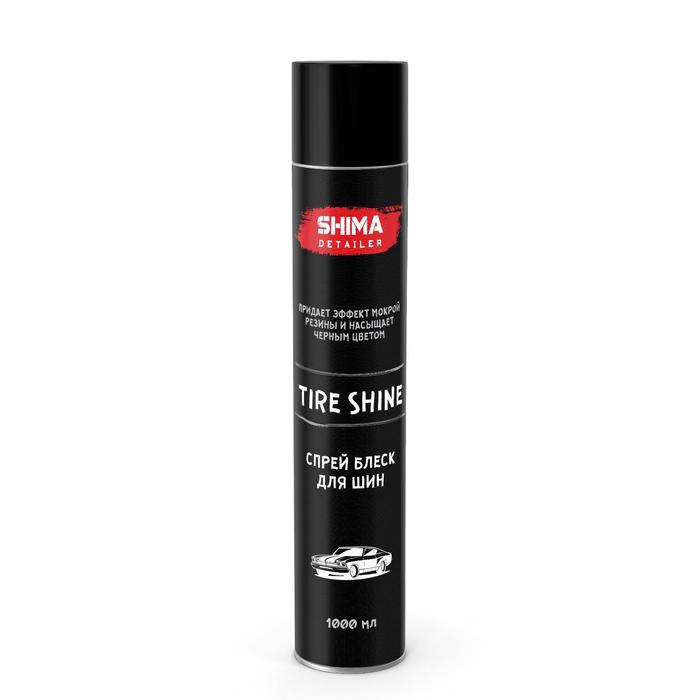 фото Чернитель шин shima detailer tire shine, спрей, 500 мл