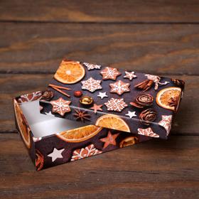 

Подарочная коробка "Мандарины", 12 х 6,5 х 4 см