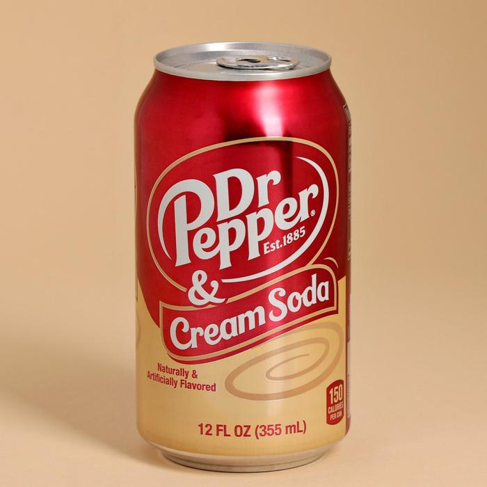 Dr. Pepper Cream Soda, 355 мл