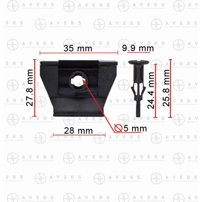 

Клипса Toyota 5387950020