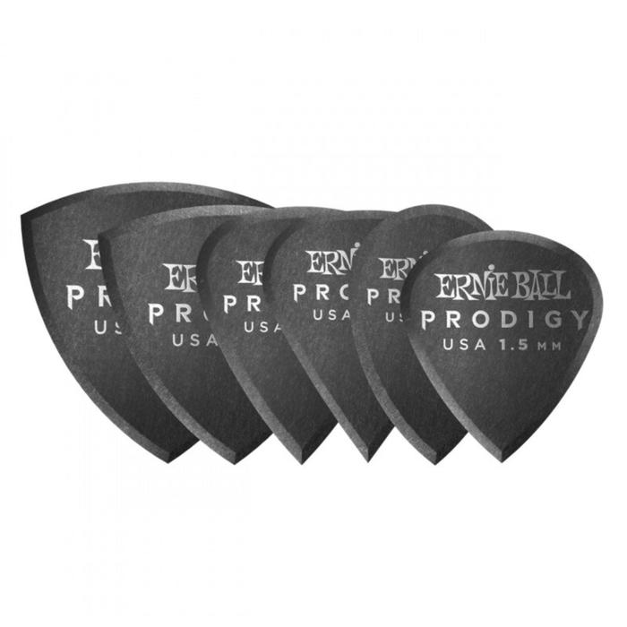 

Медиаторы ERNIE BALL 9342 - Prodigy/1,5mm/Черные/6шт