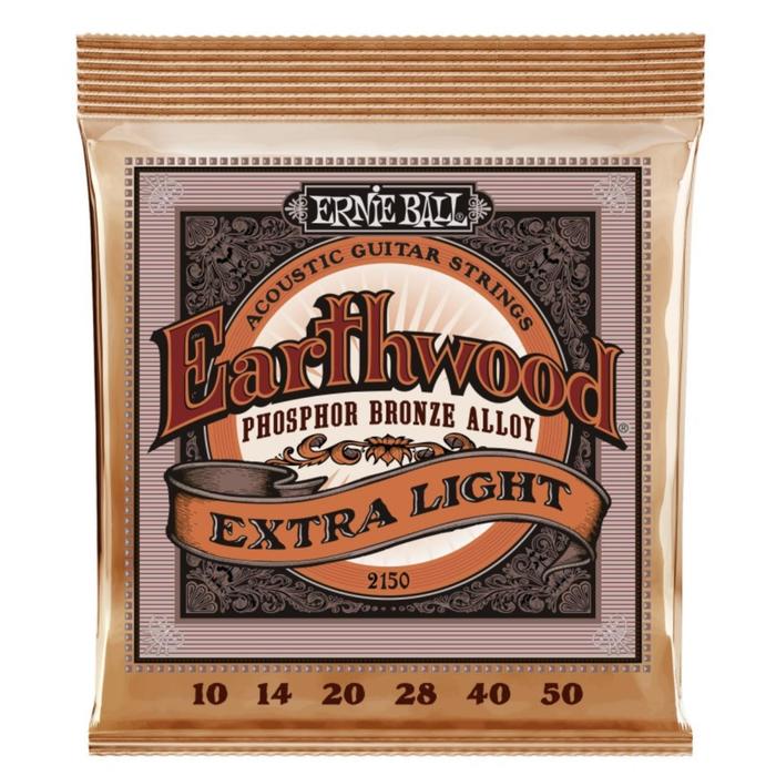 фото Струны для акустической гитары ernie ball 2150 - phosphor extra(10 - 14 - 20w - 28 - 40 - 50) 6633