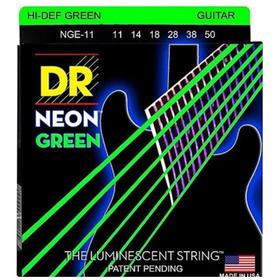 

Струны для электрогитары DR NGE - 11 - серия Hi - Def NEON зеленые светящиеся, Heavy (11 - 50) 663