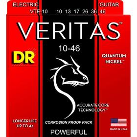 

Струны для электрогитары DR VTE - 10 - серия Veritasс технологией Coated Core, Medium (10 - 46) 66