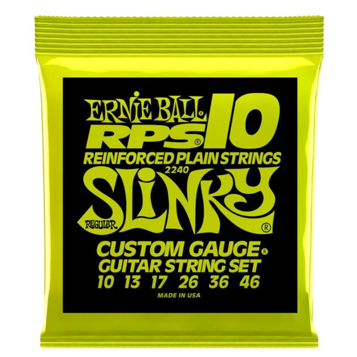 фото Струны для электрогитары ernie ball 2240 - rps10 regular slinky (10 - 13 - 17 - 26 - 36 - 46) 6633