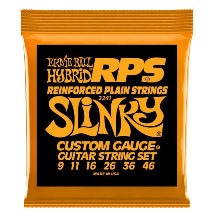 фото Струны для электрогитары ernie ball 2241 - rps hybrid slinky (9 - 11 - 16 - 26 - 36 - 46)