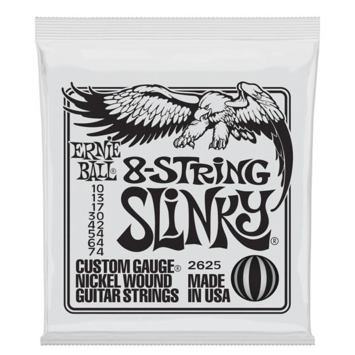 фото Струны для электрогитары ernie ball 2625 - nickel wound slinky 8 (10 - 47)