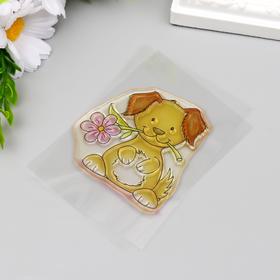 

Штамп для скрапбукинга "Щенок" 6,5х6,8 см