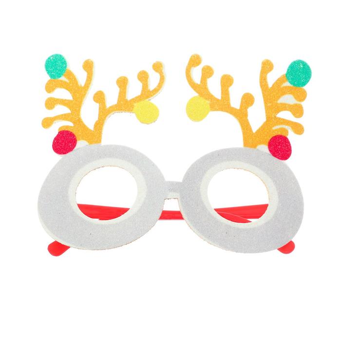 Карнавальные очки «Рога» карнавальные очки рога 6900035
