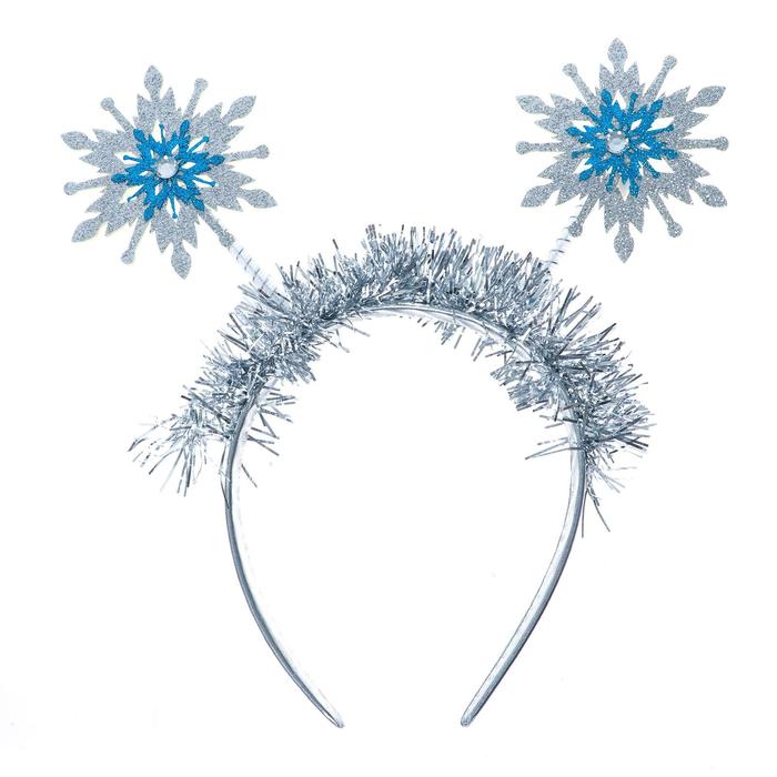 

Карнавальный ободок «Снежинки»