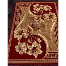 

Ковёр прямоугольный Laguna d187, размер 100x200 см, цвет red