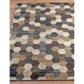 

Ковёр прямоугольный Matrix d579, размер 200x400 см, цвет beige-blue