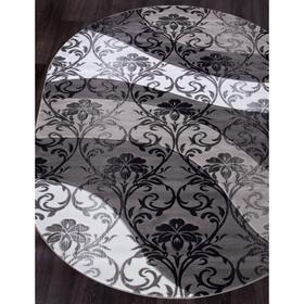 

Ковёр овальный Mega carving d268, размер 250x350 см, цвет gray