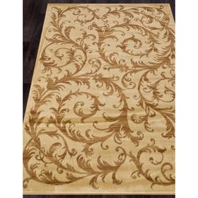 

Ковёр прямоугольный Olympos d156, размер 60x110 см, цвет cream