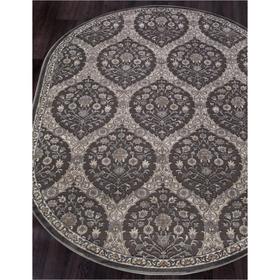 

Ковёр овальный Serenity d740, размер 80x140 см, цвет dark gray