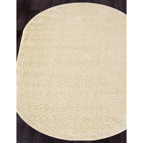 

Ковёр овальный Shaggy ultra s600, размер 60x110 см, цвет beige