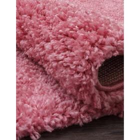 

Ковёр прямоугольный Shaggy ultra s600, размер 80x150 см, цвет pink