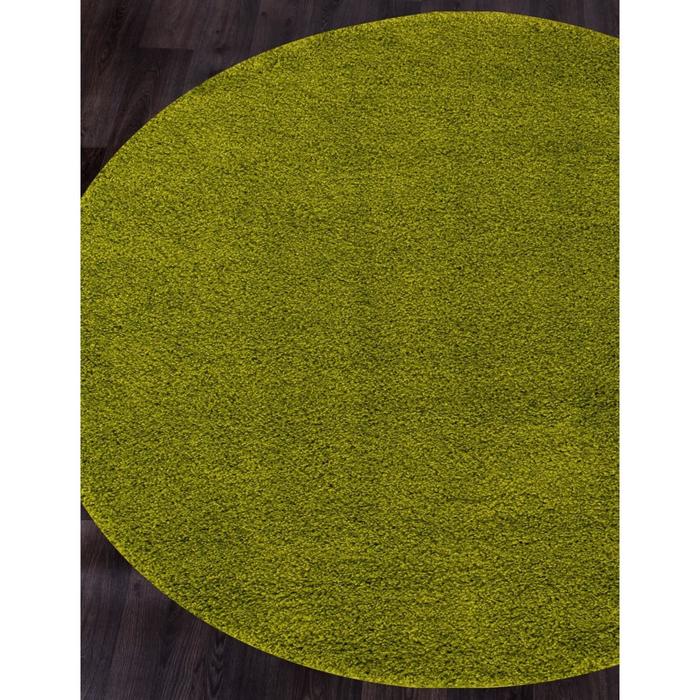 

Ковёр круглый Shaggy ultra s600, размер 200x200 см, цвет green
