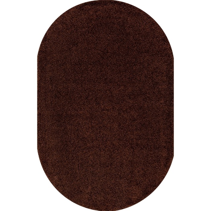 Ковёр овальный Merinos Shaggy Ultra, размер 250x350 см, цвет brown