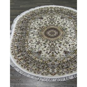 

Ковёр овальный Shahreza d206, размер 240x400 см, цвет cream-brown