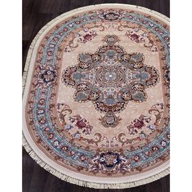 

Ковёр овальный Shahreza d727, размер 160x220 см, цвет cream