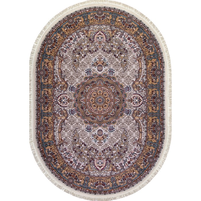 

Ковёр овальный Shahreza d728, размер 160x220 см, цвет cream