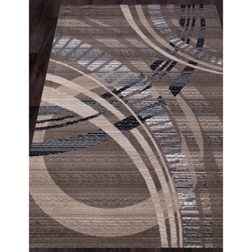 

Ковёр прямоугольный Sierra d284, размер 60x110 см, цвет beige-brown 2