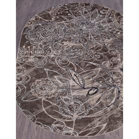 

Ковёр овальный Sierra d354, размер 80x150 см, цвет beige-brown 2