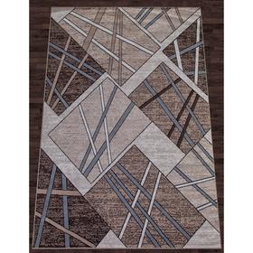 

Ковёр прямоугольный Sierra d487, размер 60x110 см, цвет beige-brown