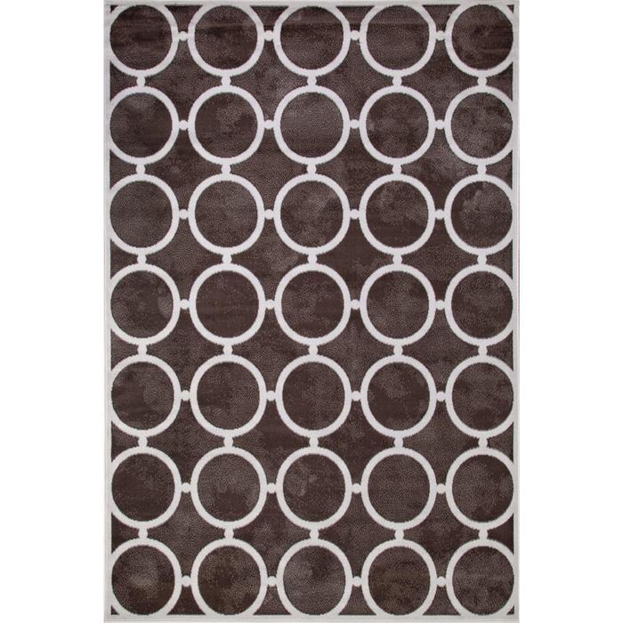 

Ковёр прямоугольный Merinos Sierra, размер 200x300 см, цвет brown-cream 2