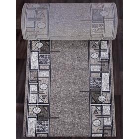 

Ковровая дорожка Albina 3, размер 100x3000 см, цвет gray