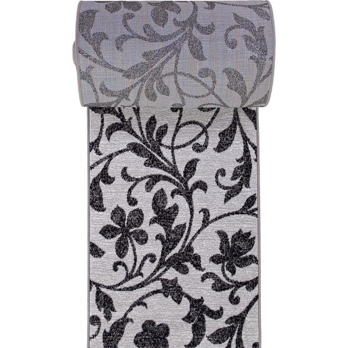 Ковровая дорожка Merinos Silver, размер 80x3000 см, цвет light gray ковровая дорожка merinos silver размер 80x3000 см цвет gray