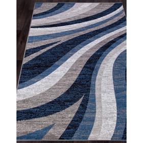 

Ковёр прямоугольный Silver d234, размер 100x200 см, цвет gray-blue