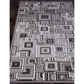 

Ковёр прямоугольный Silver d239, размер 150x190 см, цвет gray