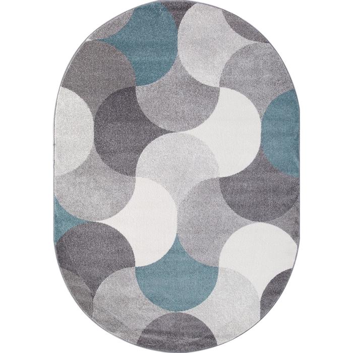 

Ковёр овальный Merinos Sofit, размер 160x230 см, цвет light gray
